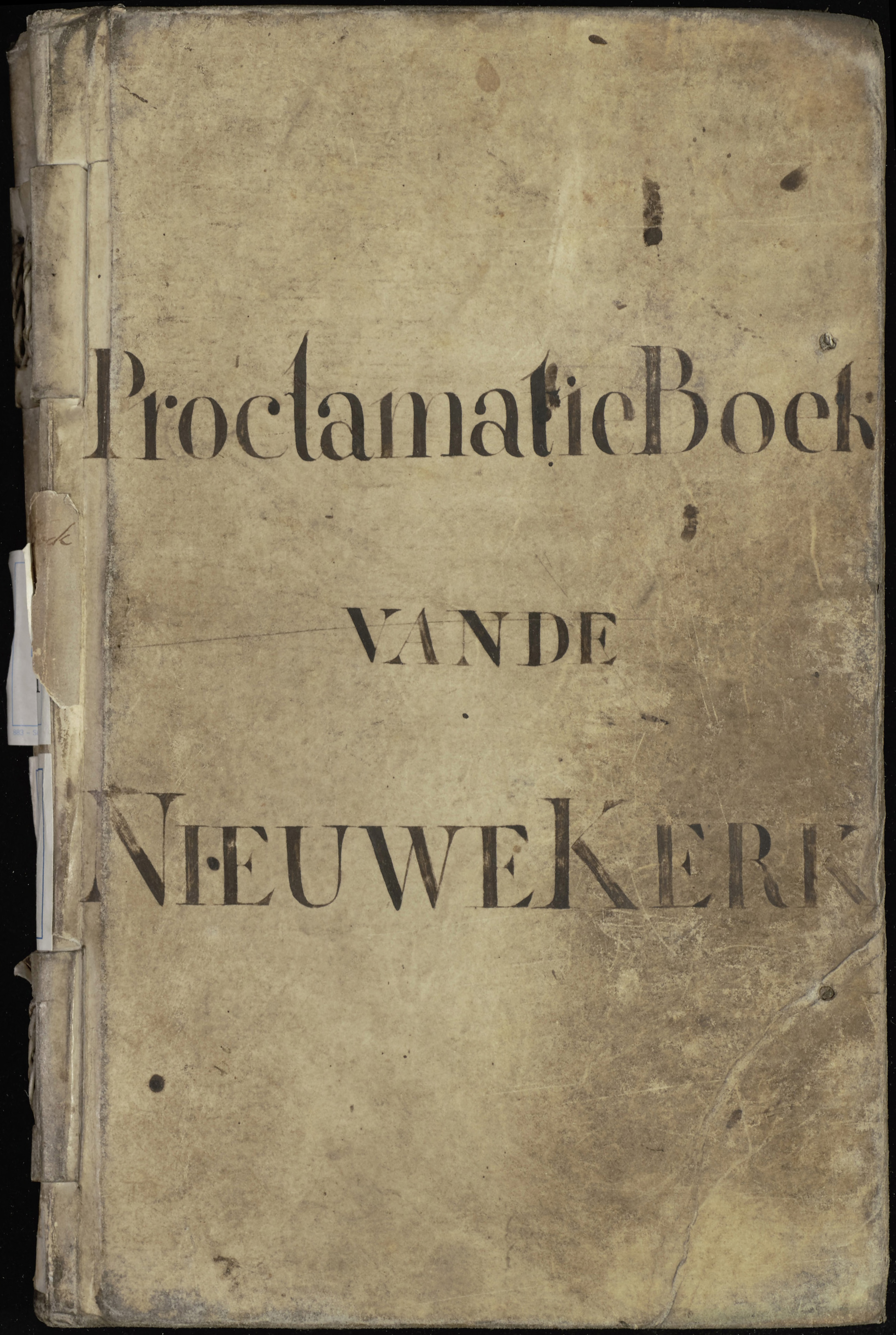 Proclamatieboek Nieuwe kerk
