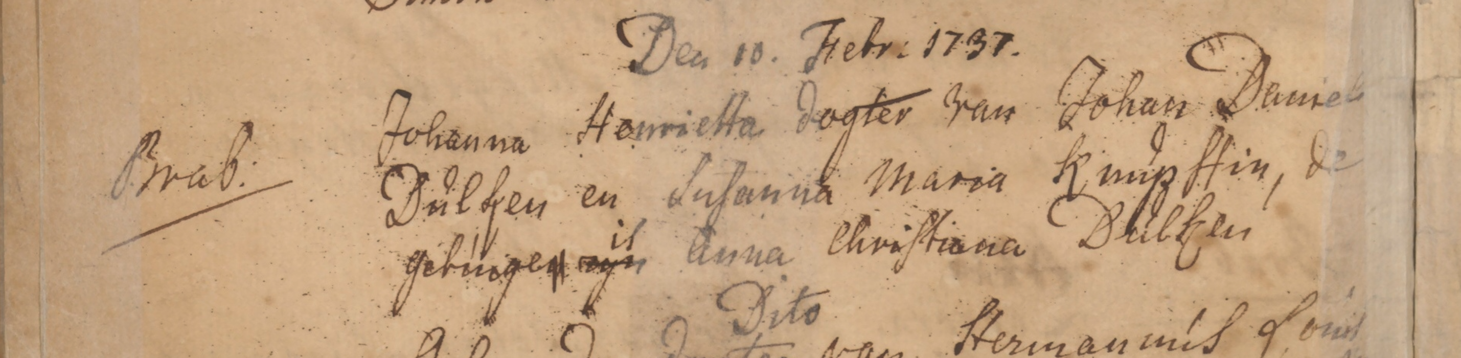 Johanna Henrietta Dulcken